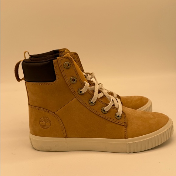 Timberland Brown and Tan High-Top Sneakers - Picture 1 of 7